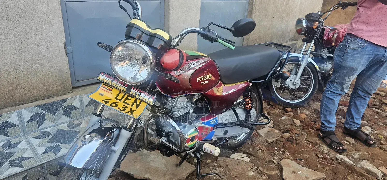 Bajaj Boxer 100 2018 Red