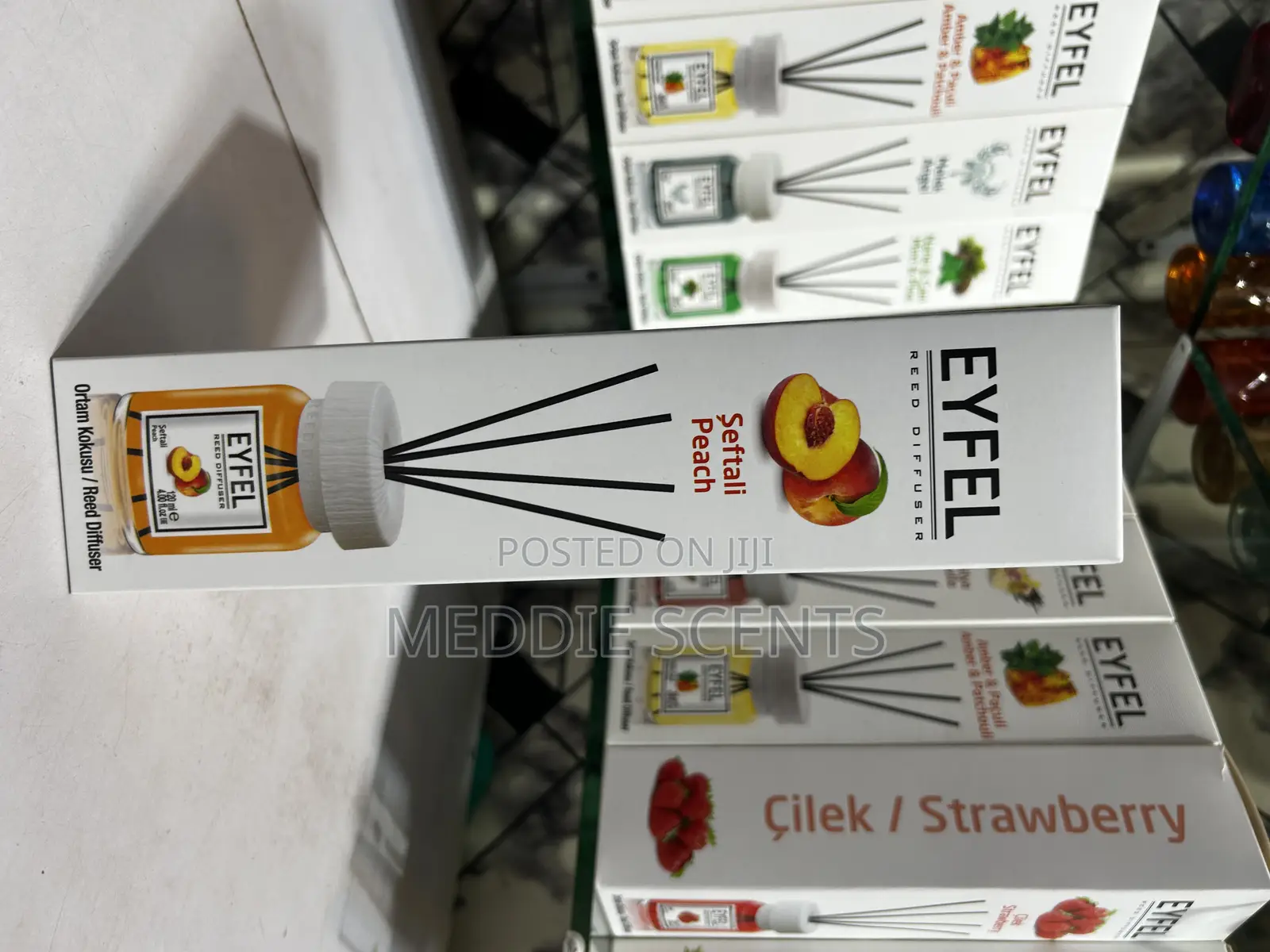 Sefetali Peach Eyfel Reed Diffuser