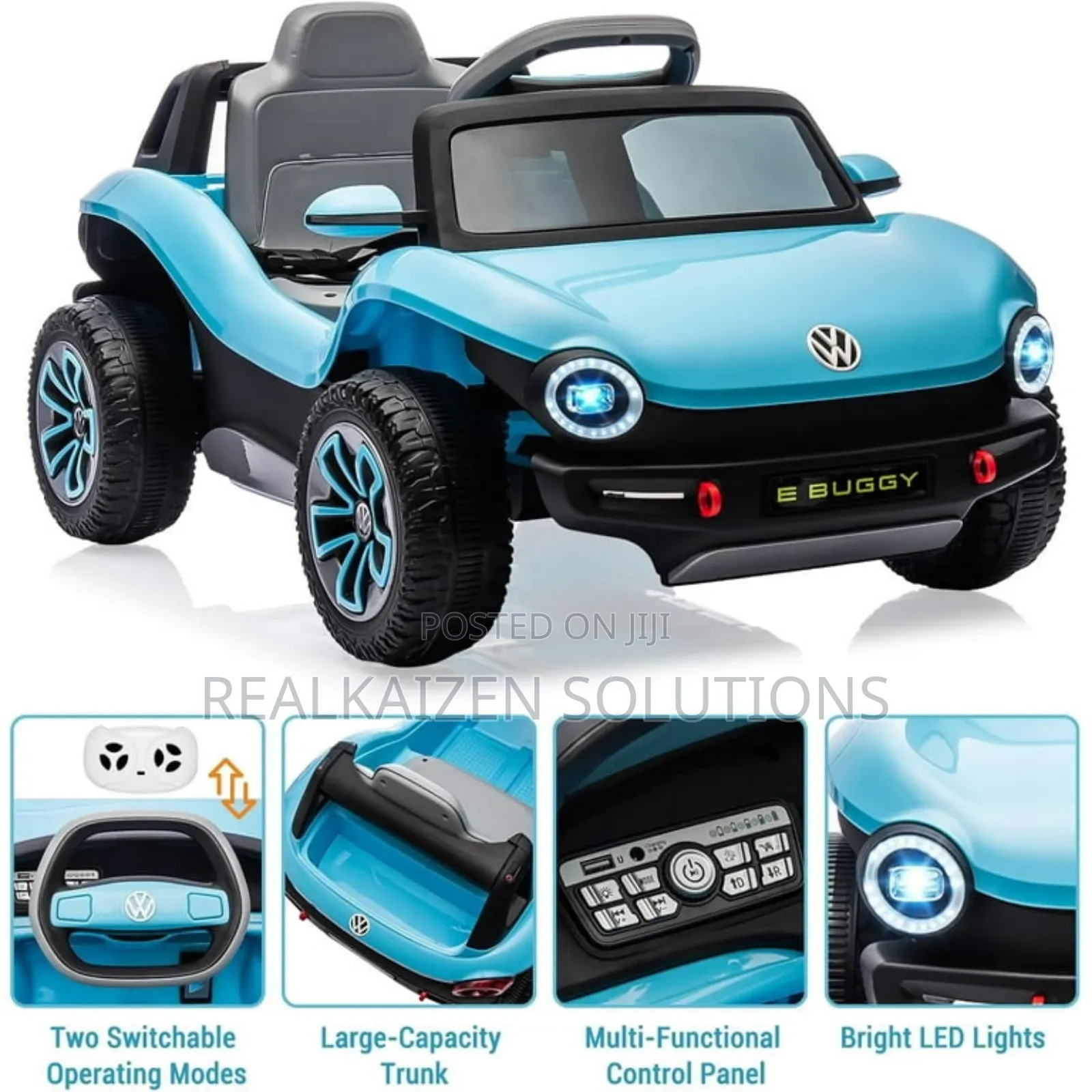 Licensed Volkswagen Beetle 12v Ride-on Car Children Car