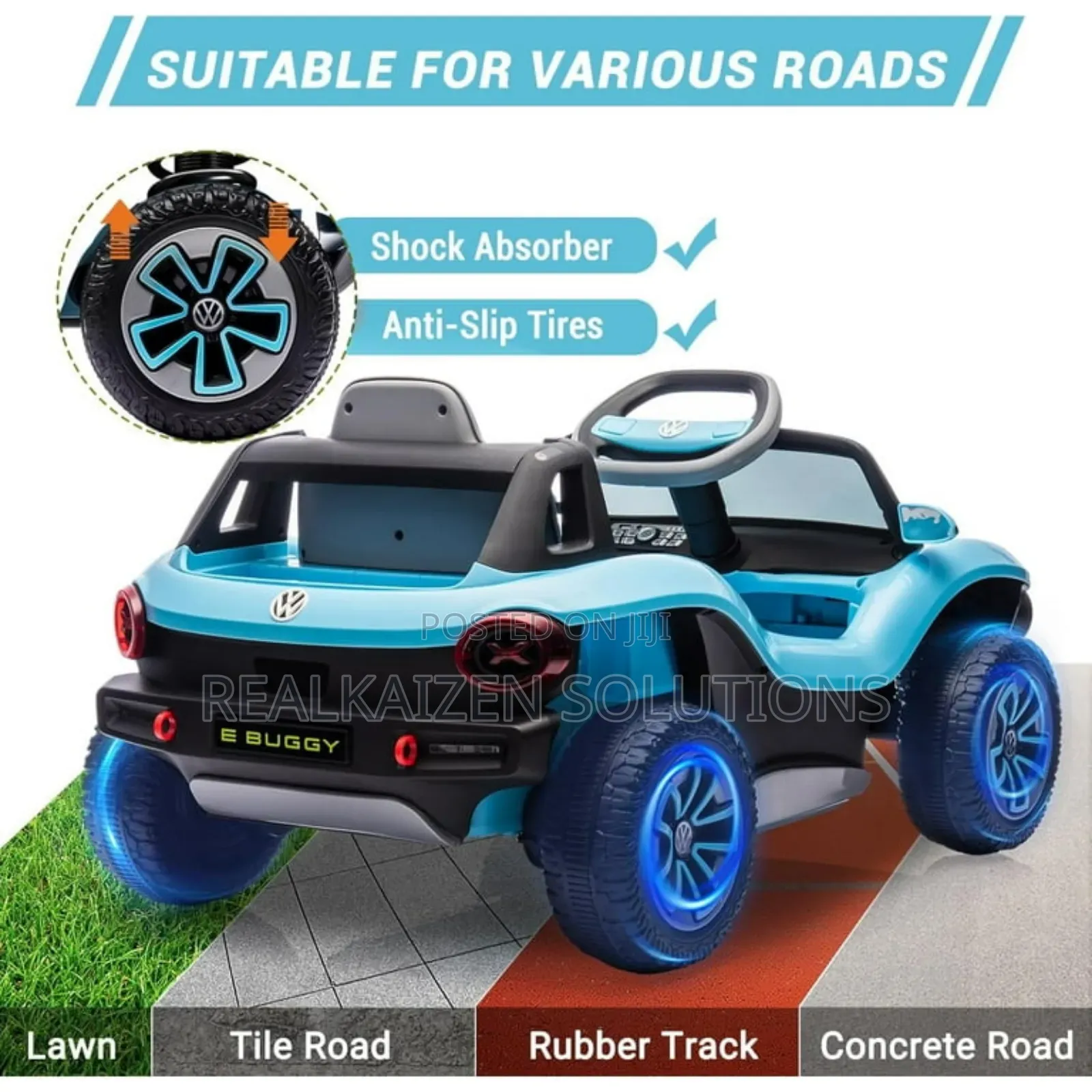 Licensed Volkswagen Beetle 12v Ride-on Car Children Car
