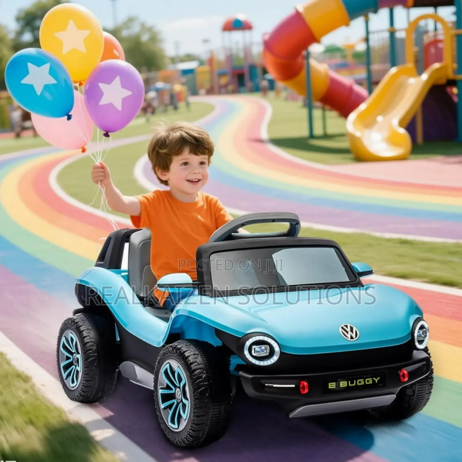 Licensed Volkswagen Beetle 12v Ride-on Car Children Car