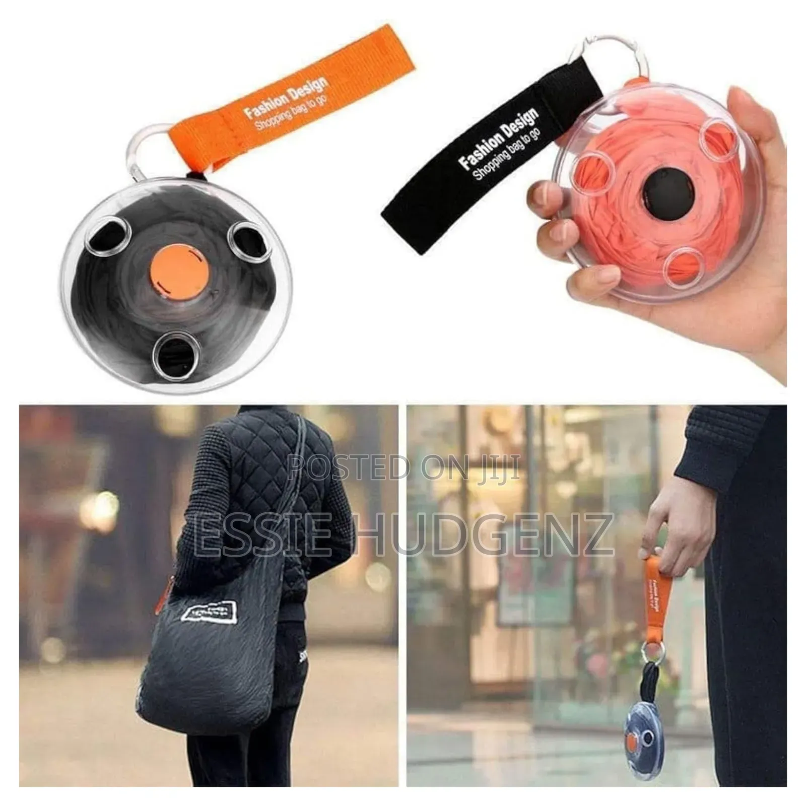 Resuable Foldable Shopping Bag,Roll Up Bag