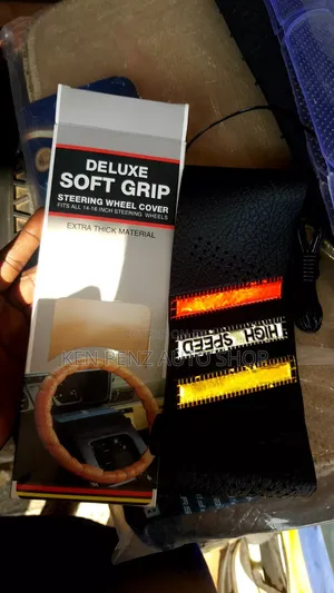 Deluxe Soft Grip Steering Car Wheel Cover