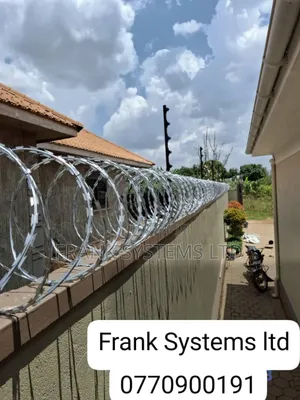 Electric Fence With Sekanolya Wire. Kampala
