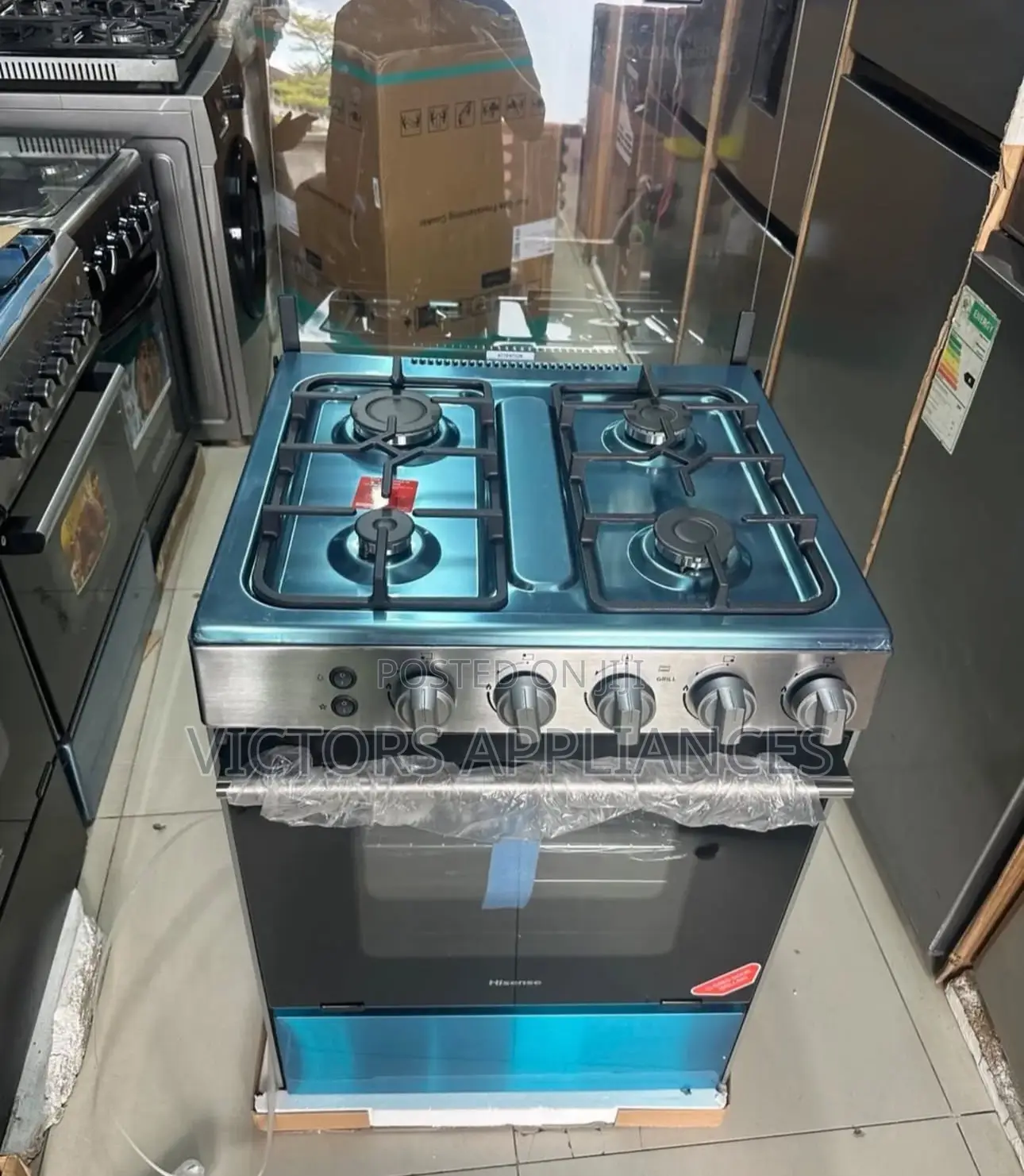 Hisense 4gas 50x50cm Cooker