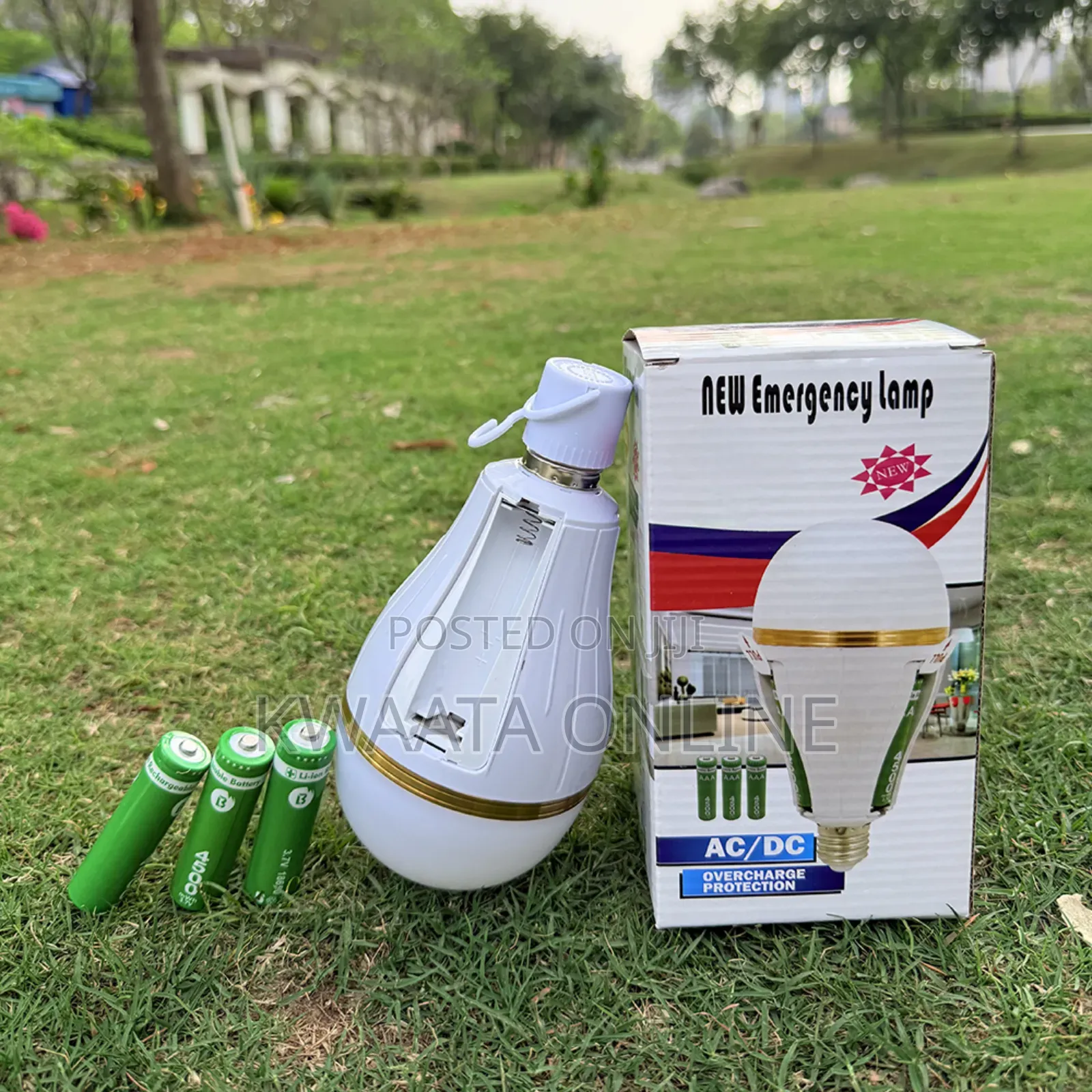 20watt Led Rechargeable Bulb Dual Mode Ac/Dc Emergency Light