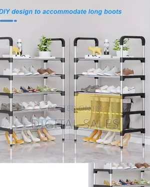 Multi Layer Strong Metallic Shoe Rack