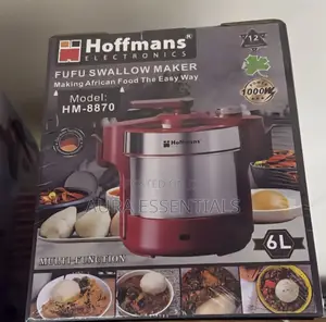 Hoffmans Fufu Swallow Maker, Model Hm-8870, a Multi-Functional