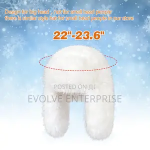 Peicees Winter Fur Hats for Women Ladies With Ear Flaps