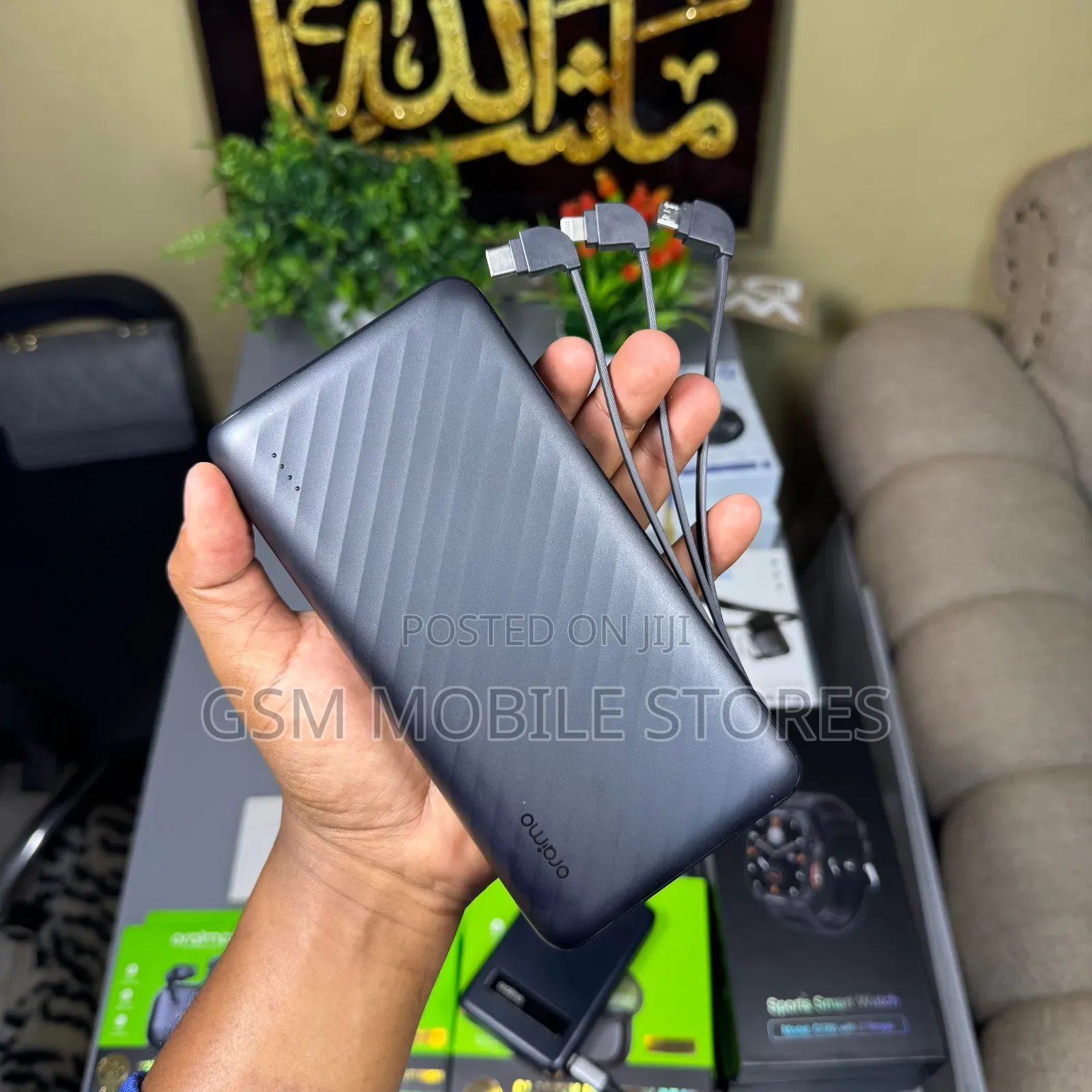 Oraimo Traveler Link 27 27000mah Fast Charging Powerbank With Cables