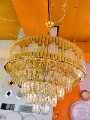 Lillestom Modern Gold Chandelier