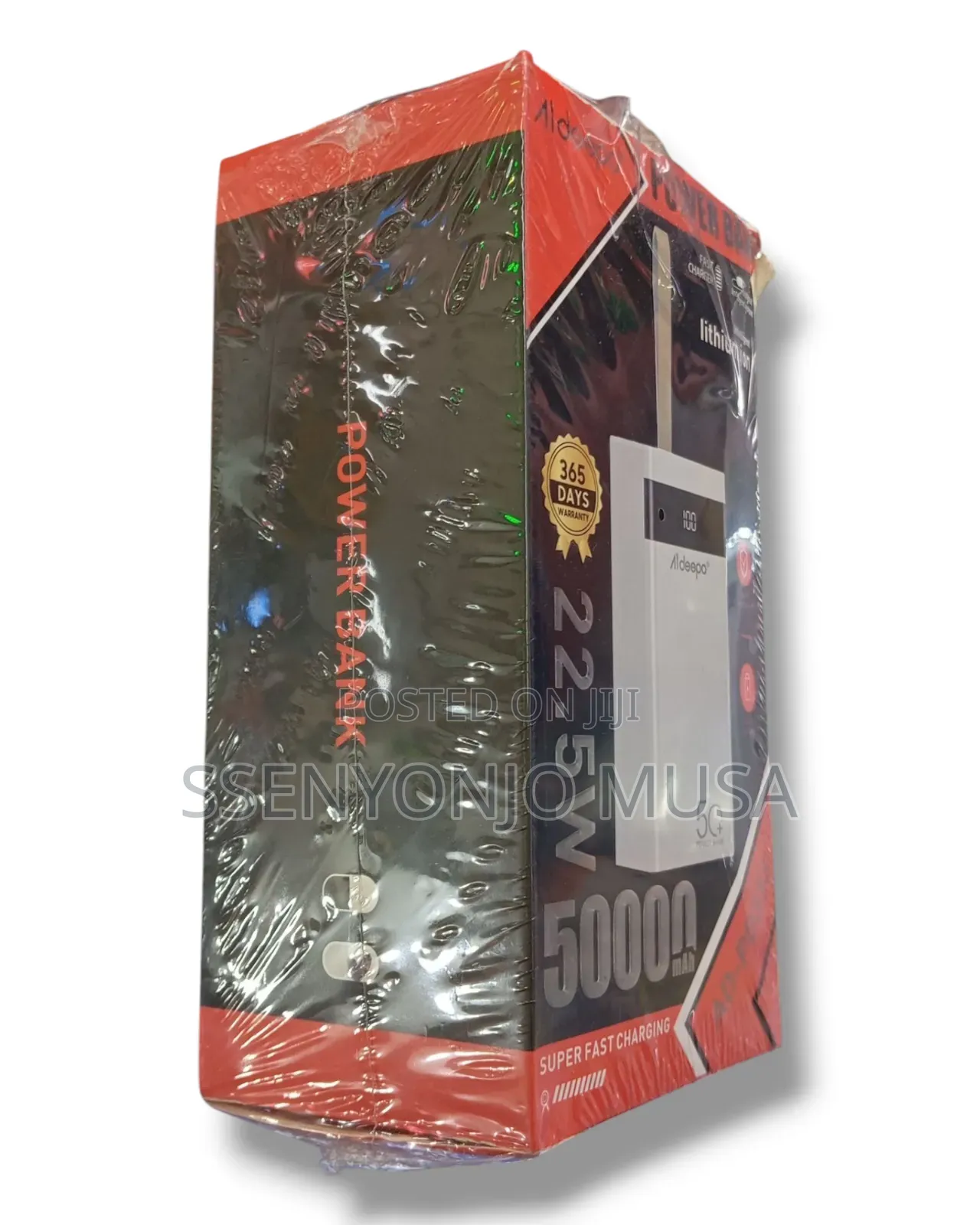 Aldeepo 50000mah Power Bank With 22.5w Fast Charging