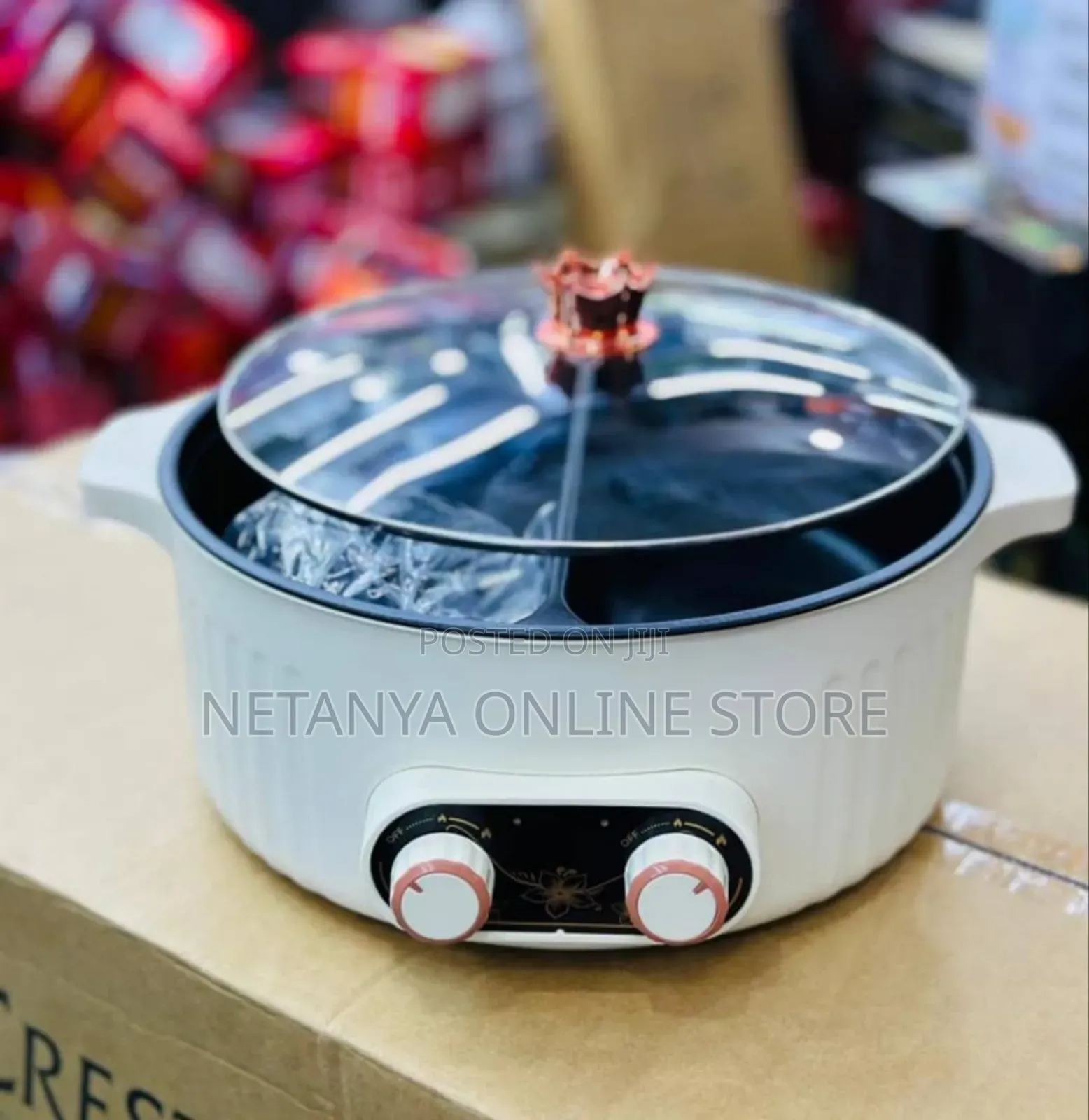 Double Electric Cooking Pot