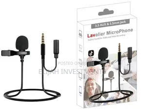 3.5mm Aux Lavalier Microphone