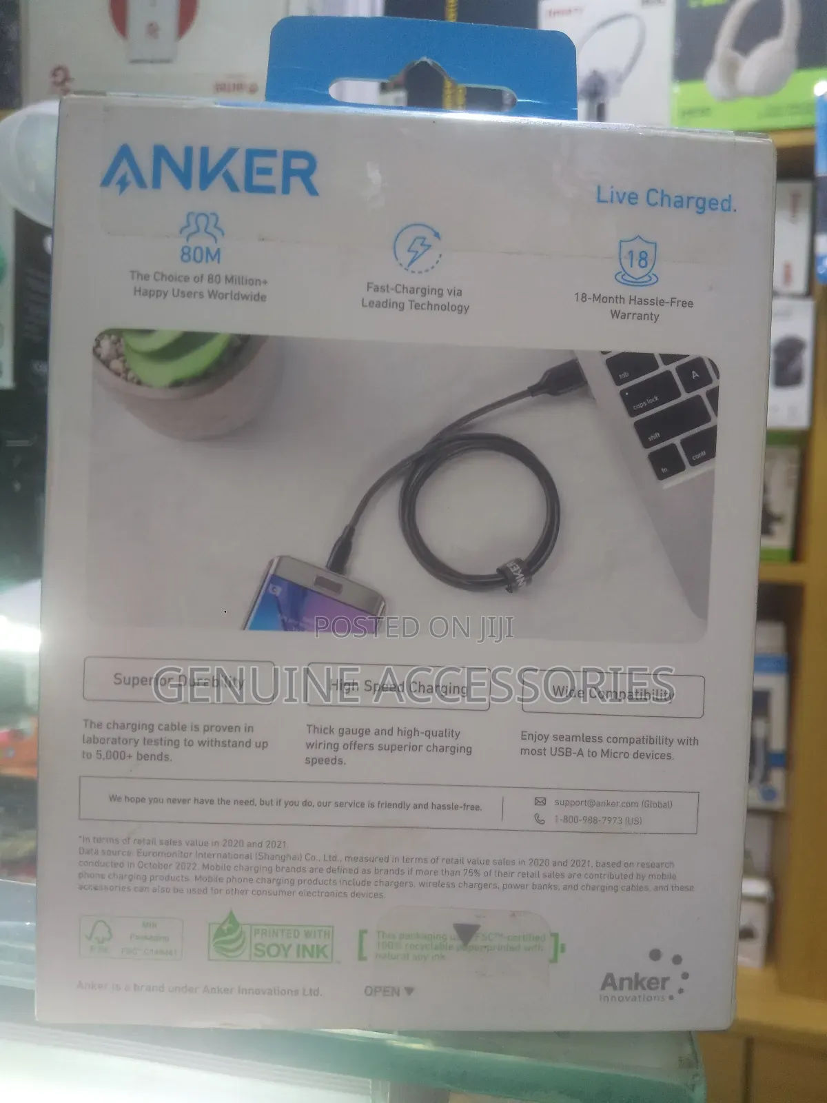 Anker Usb-a to Micro Cable(3ft)
