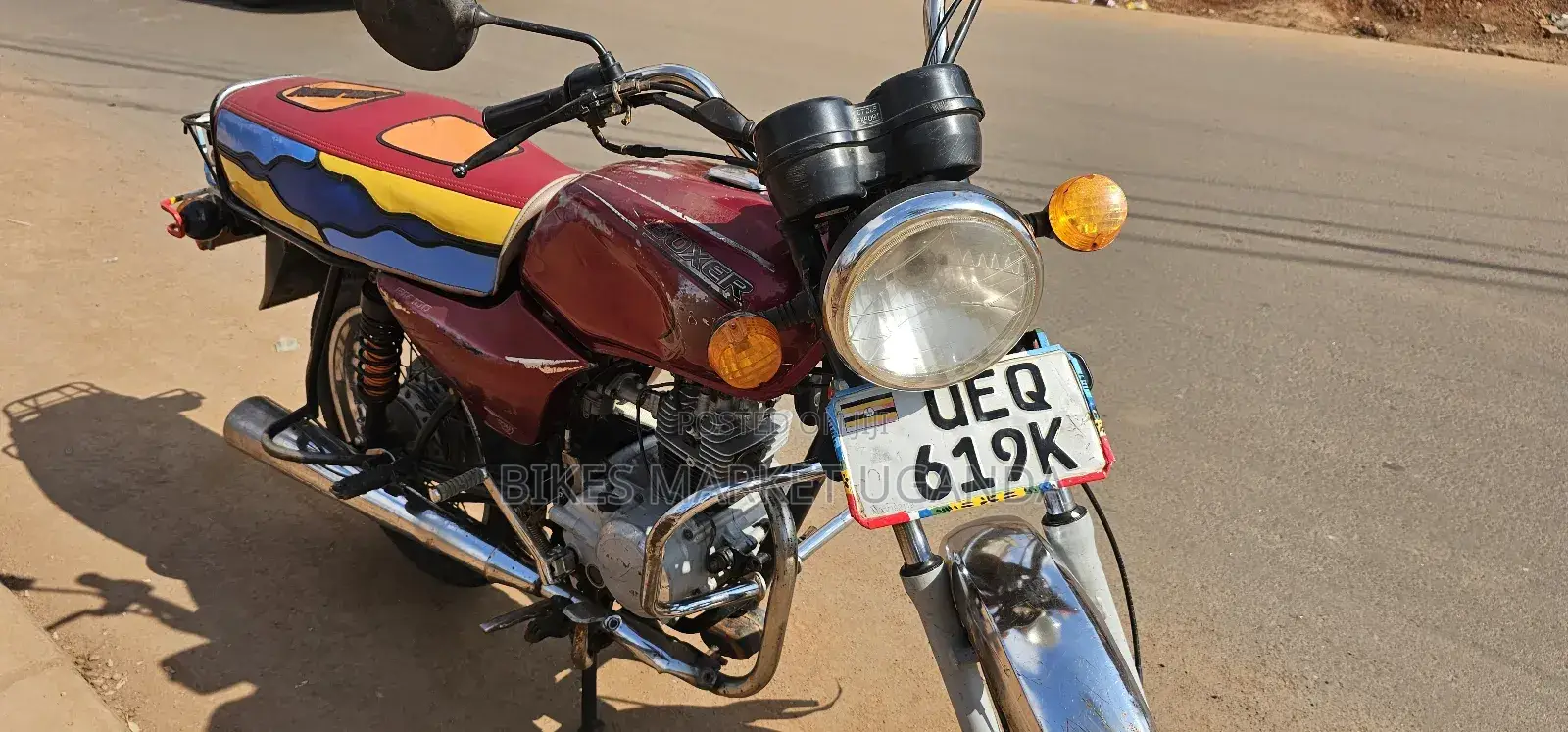 Bajaj Boxer 100 2018 Red