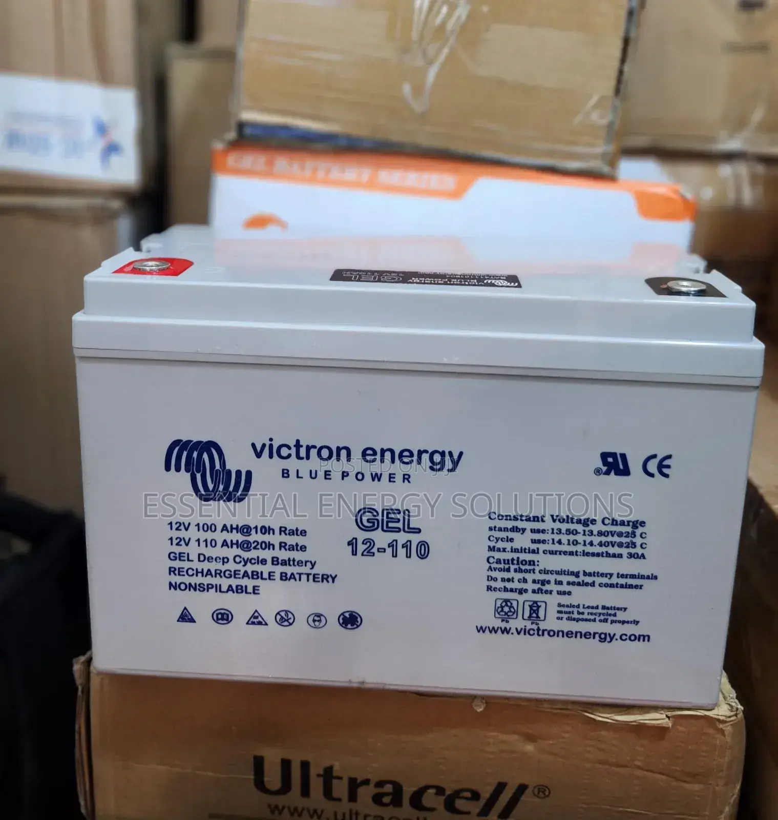 110ah 12v Victron Gell Deep Cycle Battery