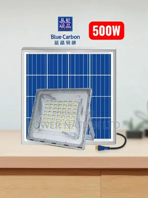 500w Solar Flood Light Wawa Blue Carbon Sunshade