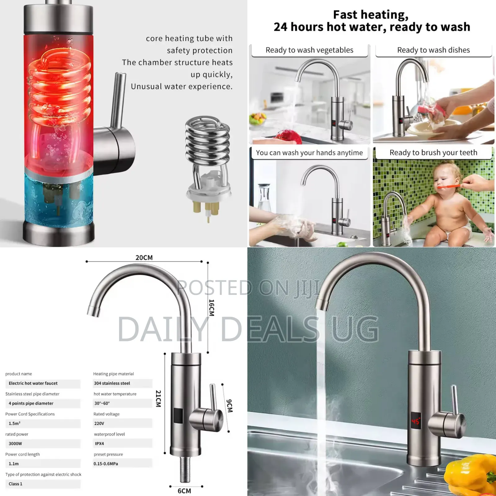 Electric Heating Water Faucet Rx-016