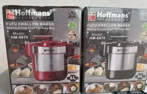 Hoffmans 6l Automatic Swallow Maker Fufu Pounding Blender 1000w