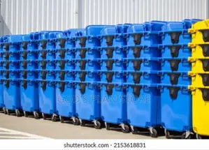 660litres Plastic Dust Bins