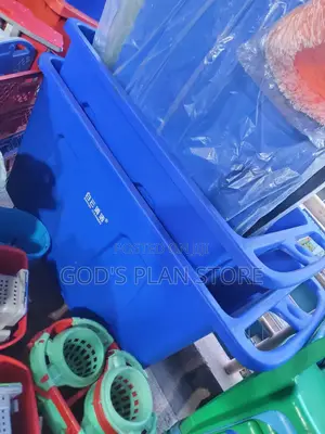 Biggest Rectangular Plastic Basin Blue