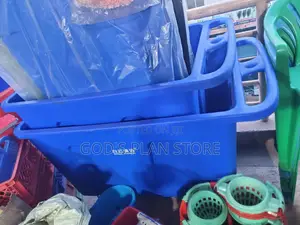 Biggest Rectangular Plastic Basin Blue