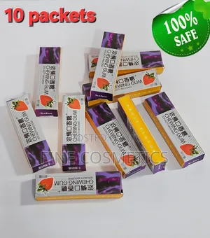 Full Box, Sex Love Unisex Arousal Chewing Gum Sex Erotic Libido Boost