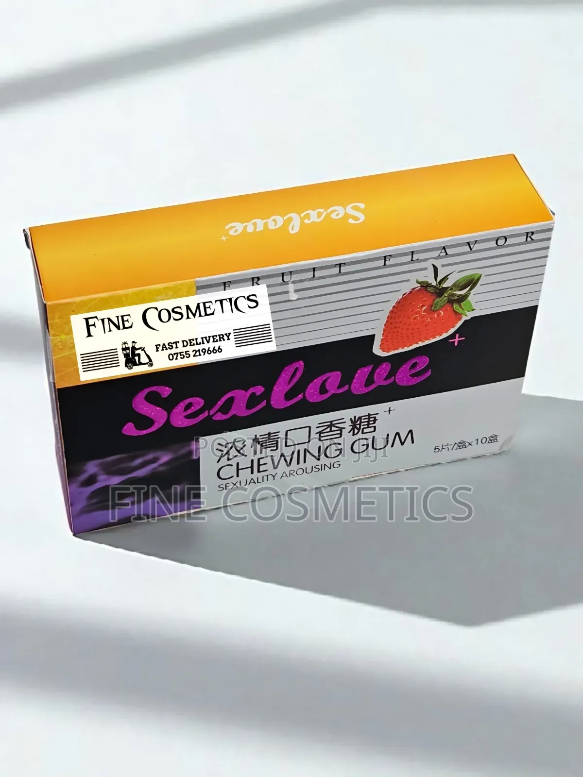 Full Box, Sex Love Unisex Arousal Chewing Gum Sex Erotic Libido Boost