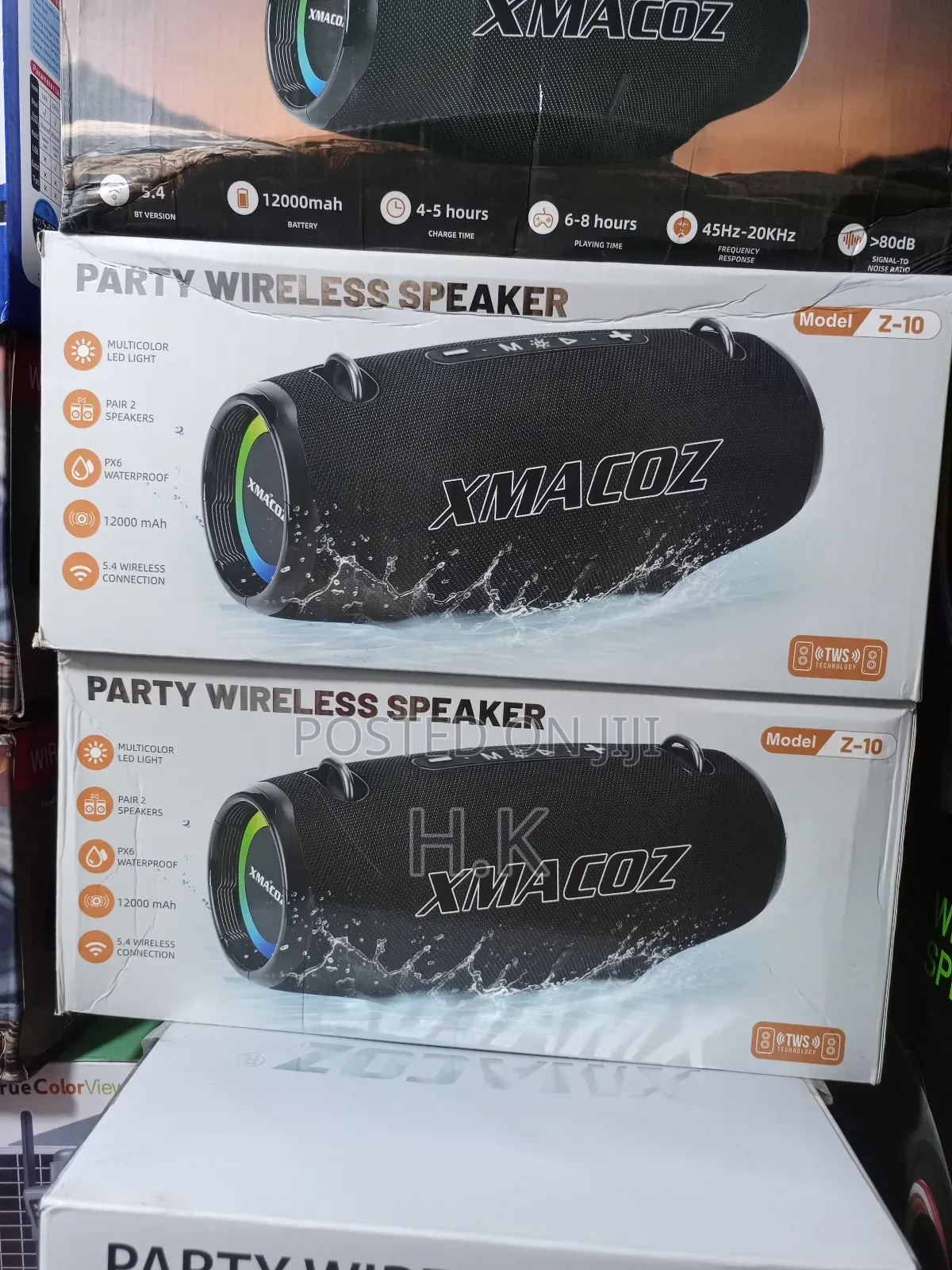 Xmacoz Party Wireless Speakers, Model Z-10.