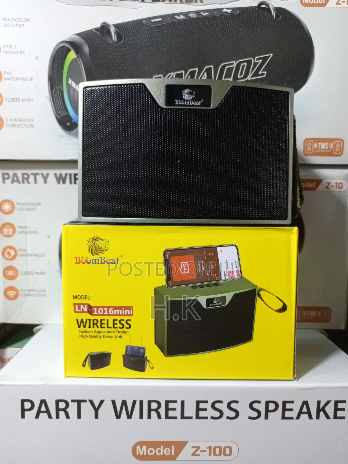 Boombest Ln-1016mini Wireless Bluetooth Speaker.