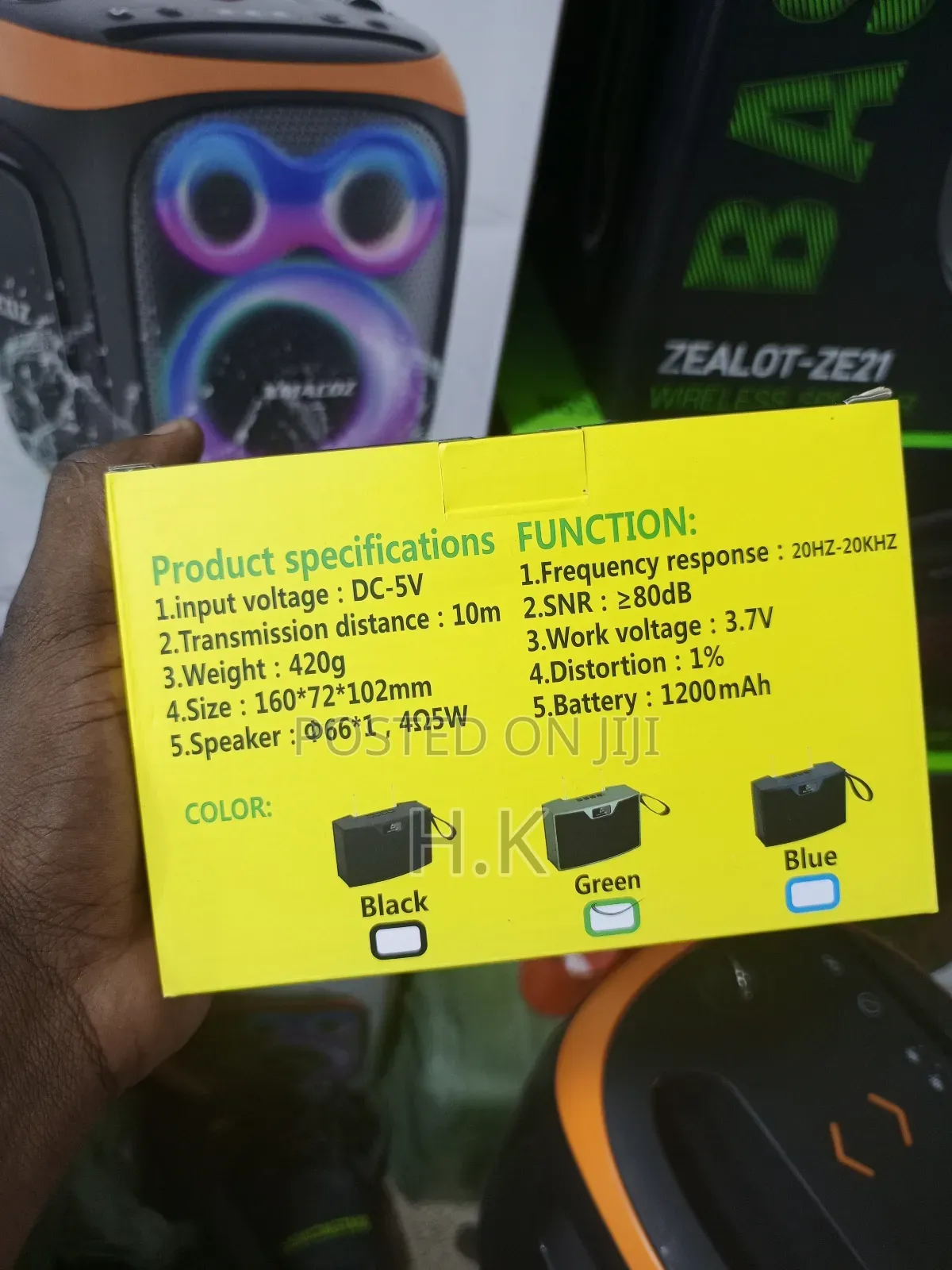 Boombest Ln-1016mini Wireless Bluetooth Speaker.