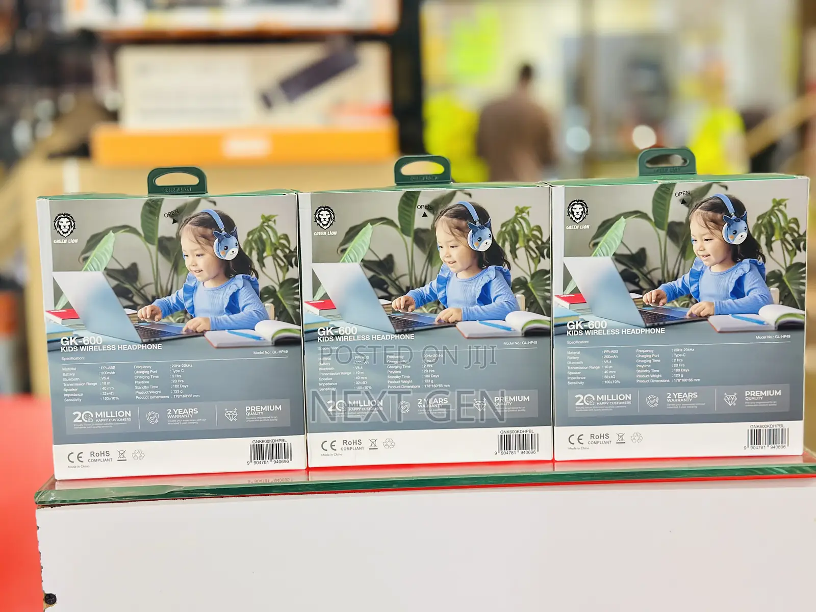 Green Lion Gk-600 Kids Wireless Headphone