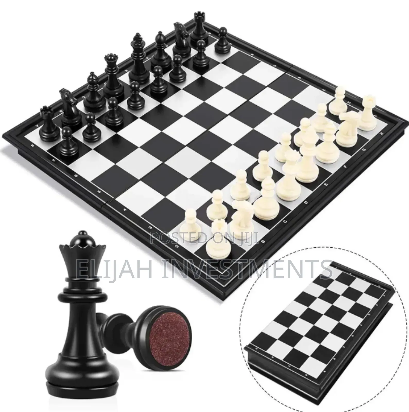 Magnetic Educational Toys Travel Folding Chess Set Board Game