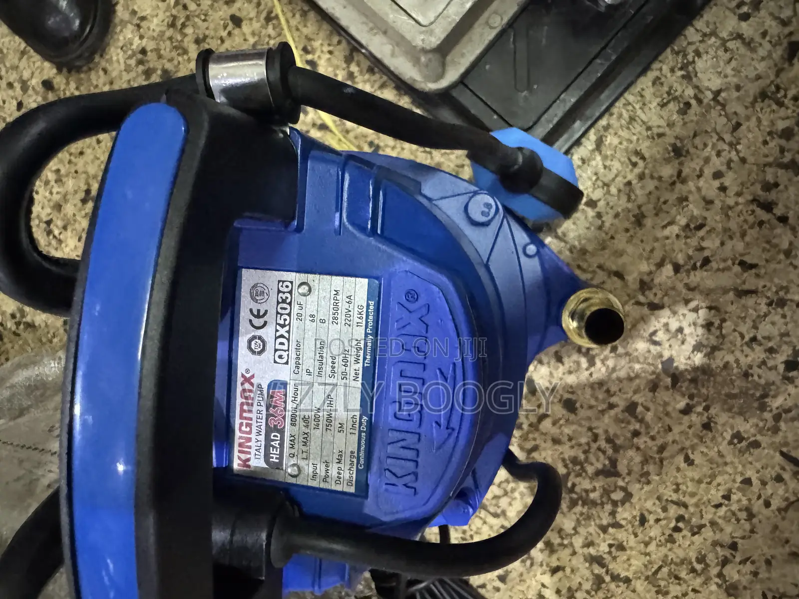 Kingmax Submersible Water Pump 36mtrs