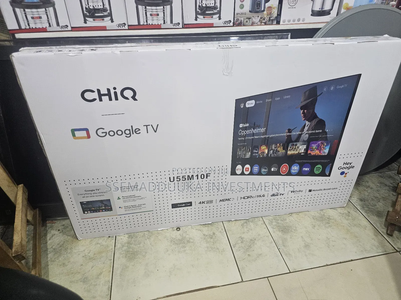 Chiq 55inches Uhd Smart Tv