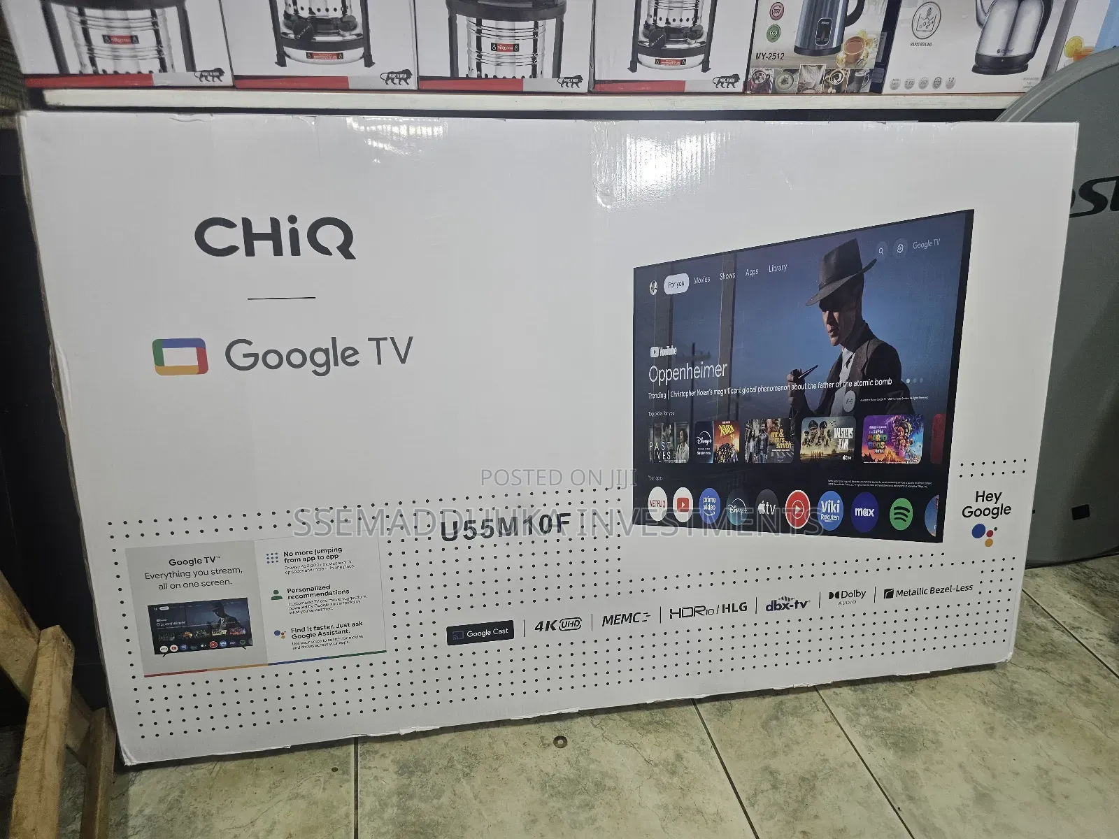 Chiq 55inches Uhd Smart Tv