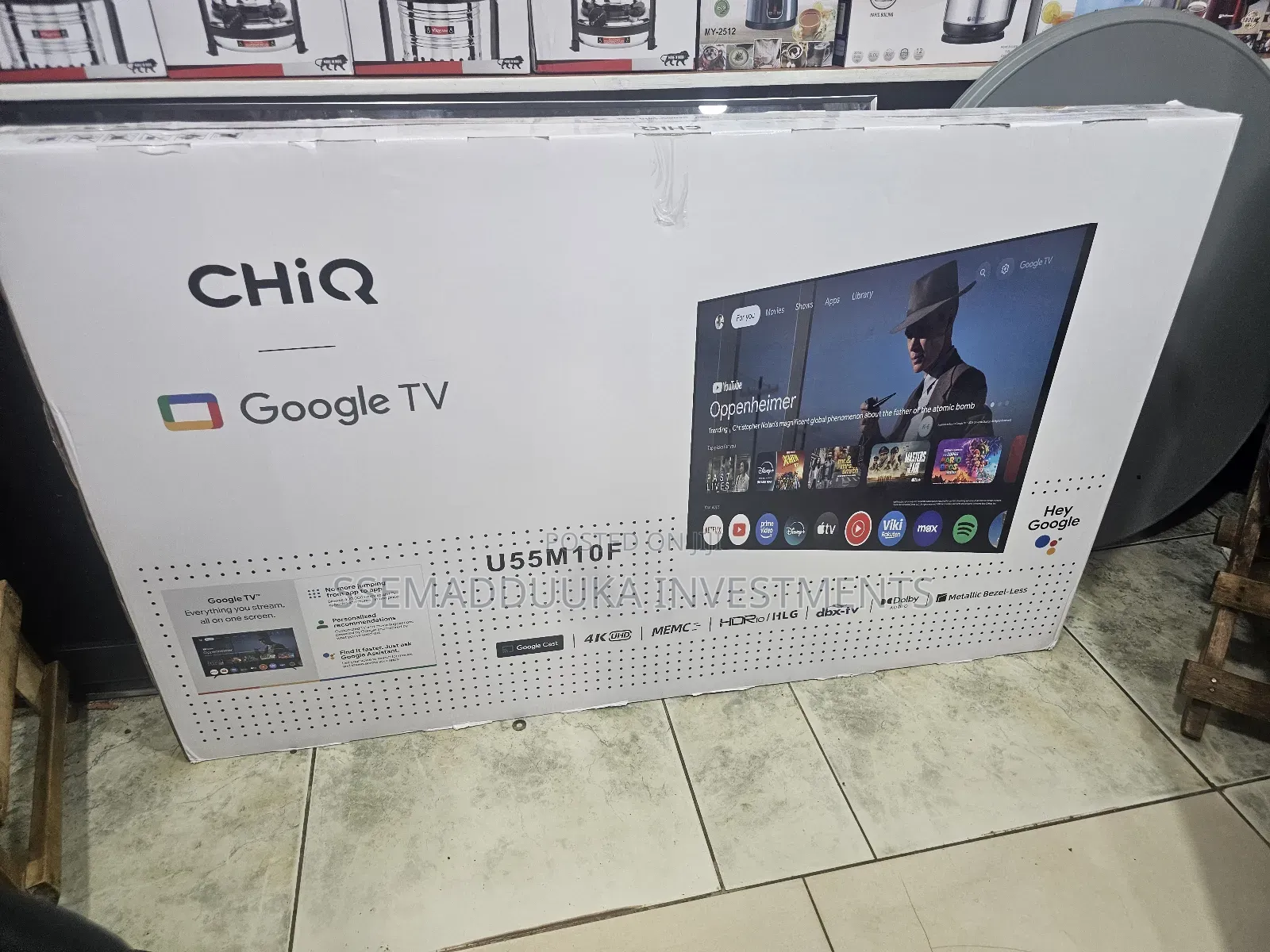 Chiq 55inches Uhd Smart Tv