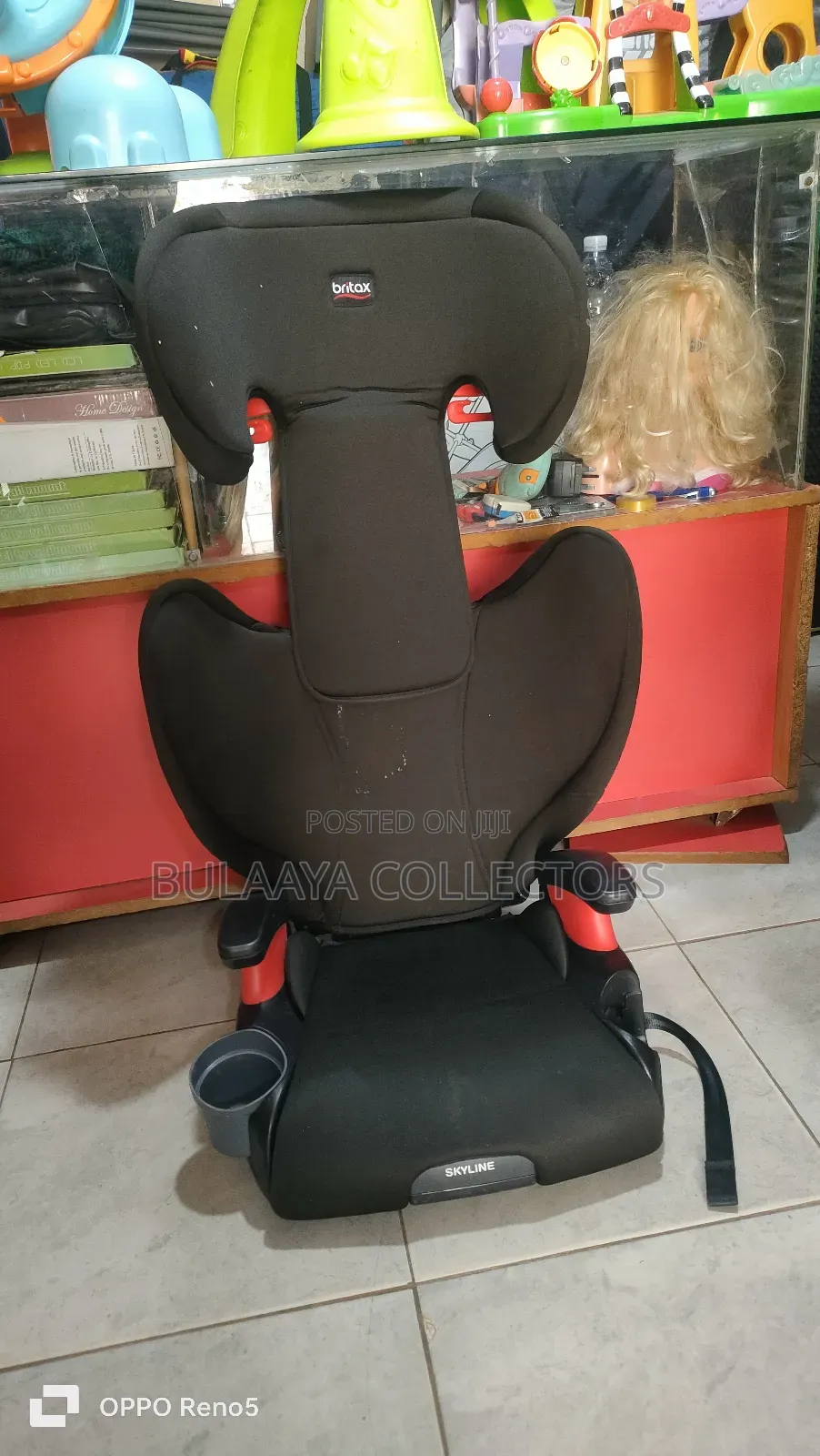 Uk Used Britax Skyline 2-Stage Belt-Positioning Booster Car Seat.