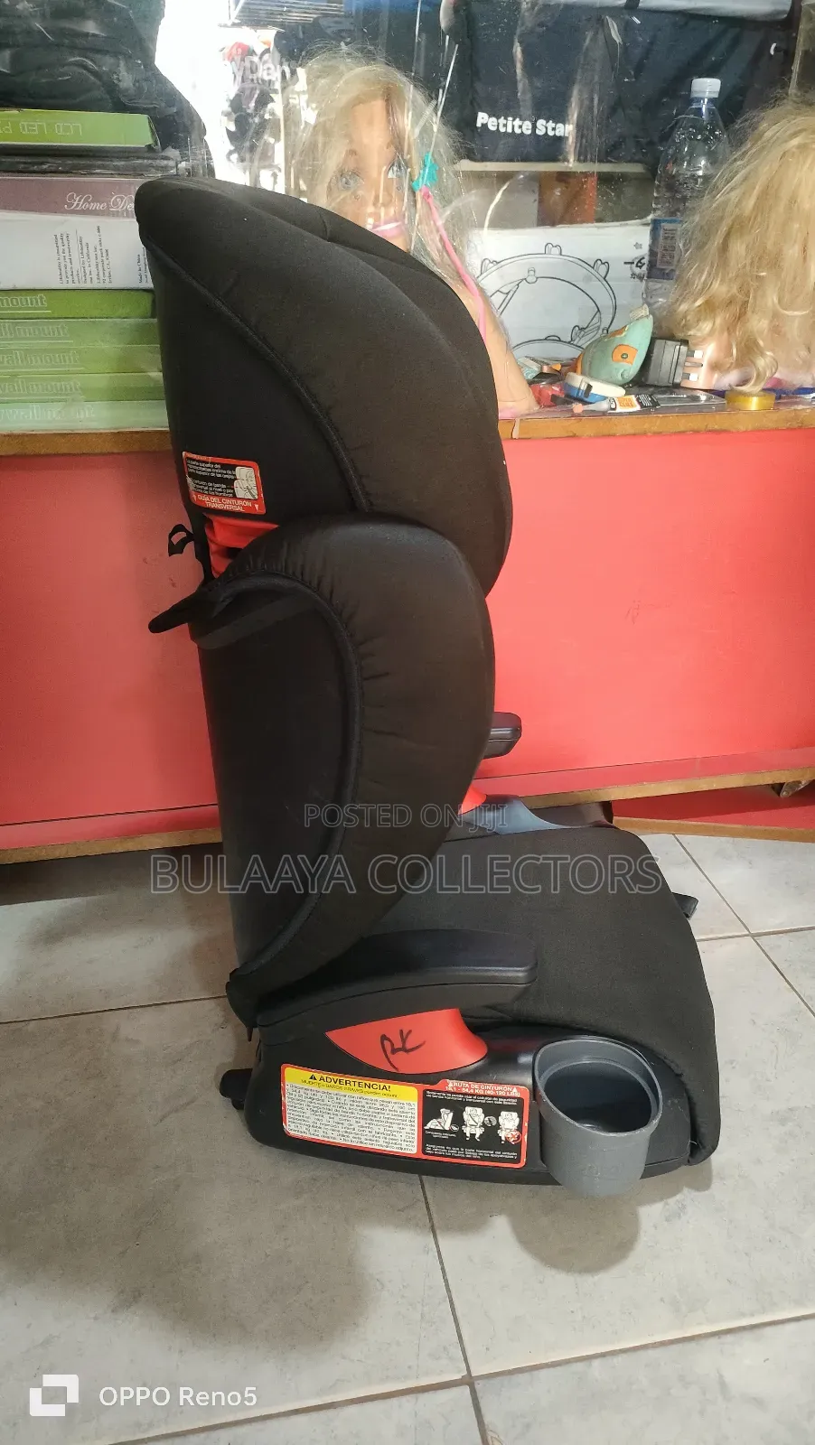 Uk Used Britax Skyline 2-Stage Belt-Positioning Booster Car Seat.
