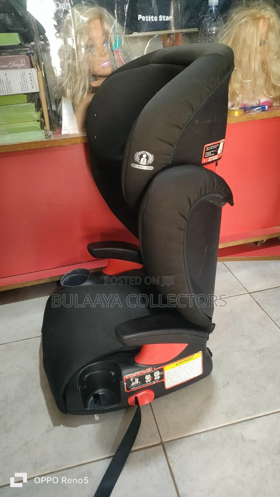 Uk Used Britax Skyline 2-Stage Belt-Positioning Booster Car Seat.
