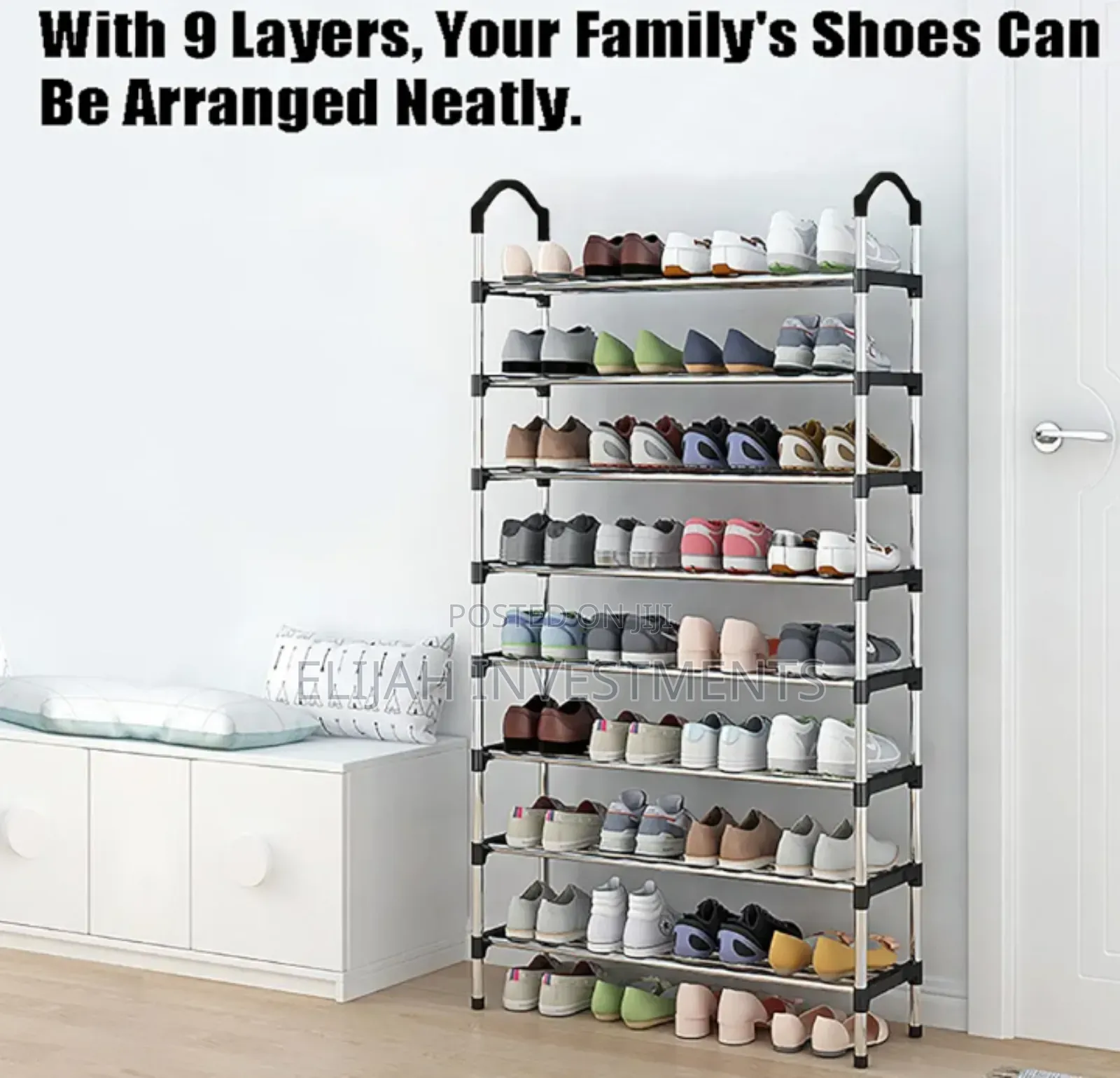Space Saving Living Room Shoe Rack