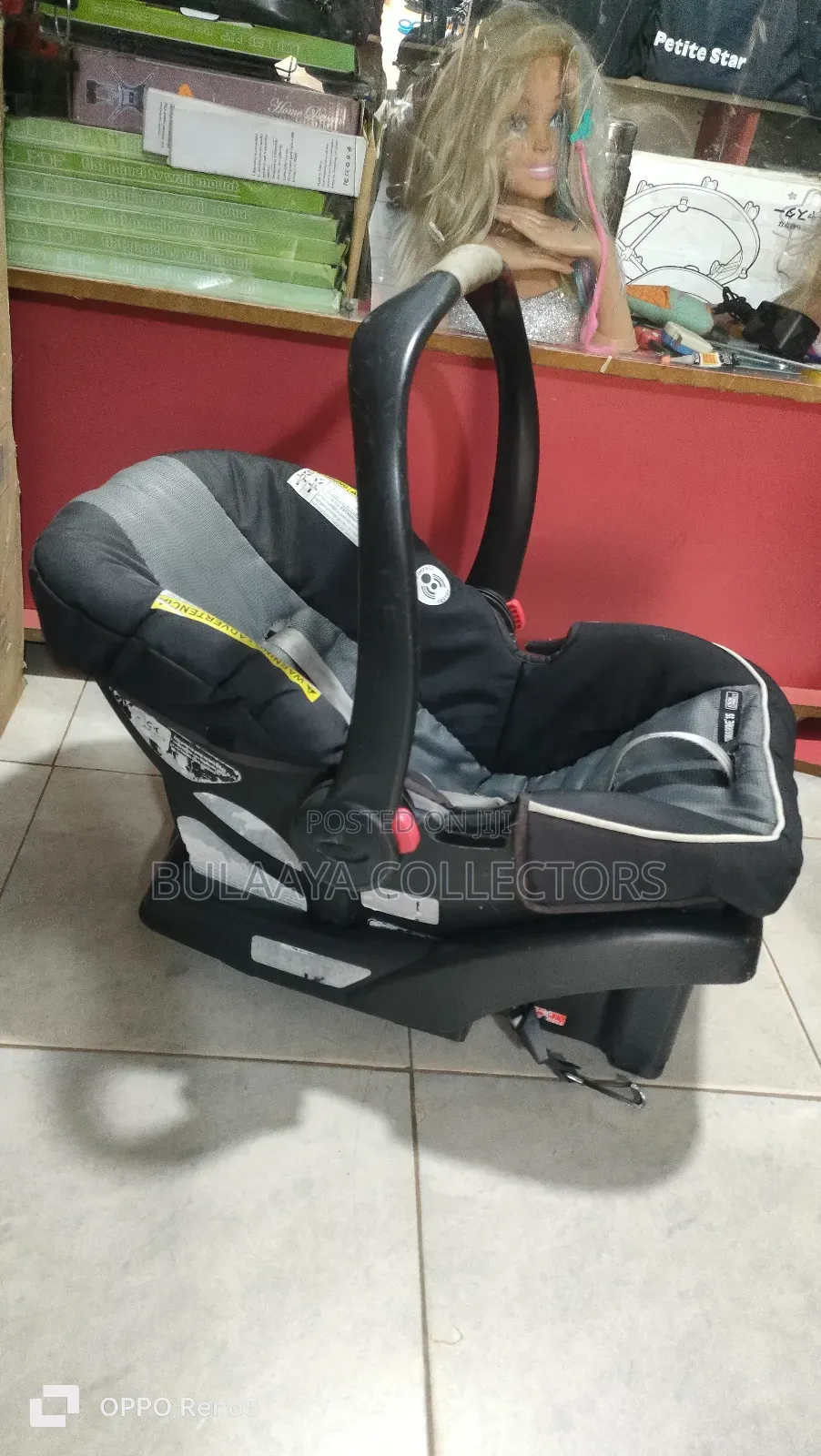 Uk Used Graco Snugride Infant Car Seat, for Rear-Facing Infants