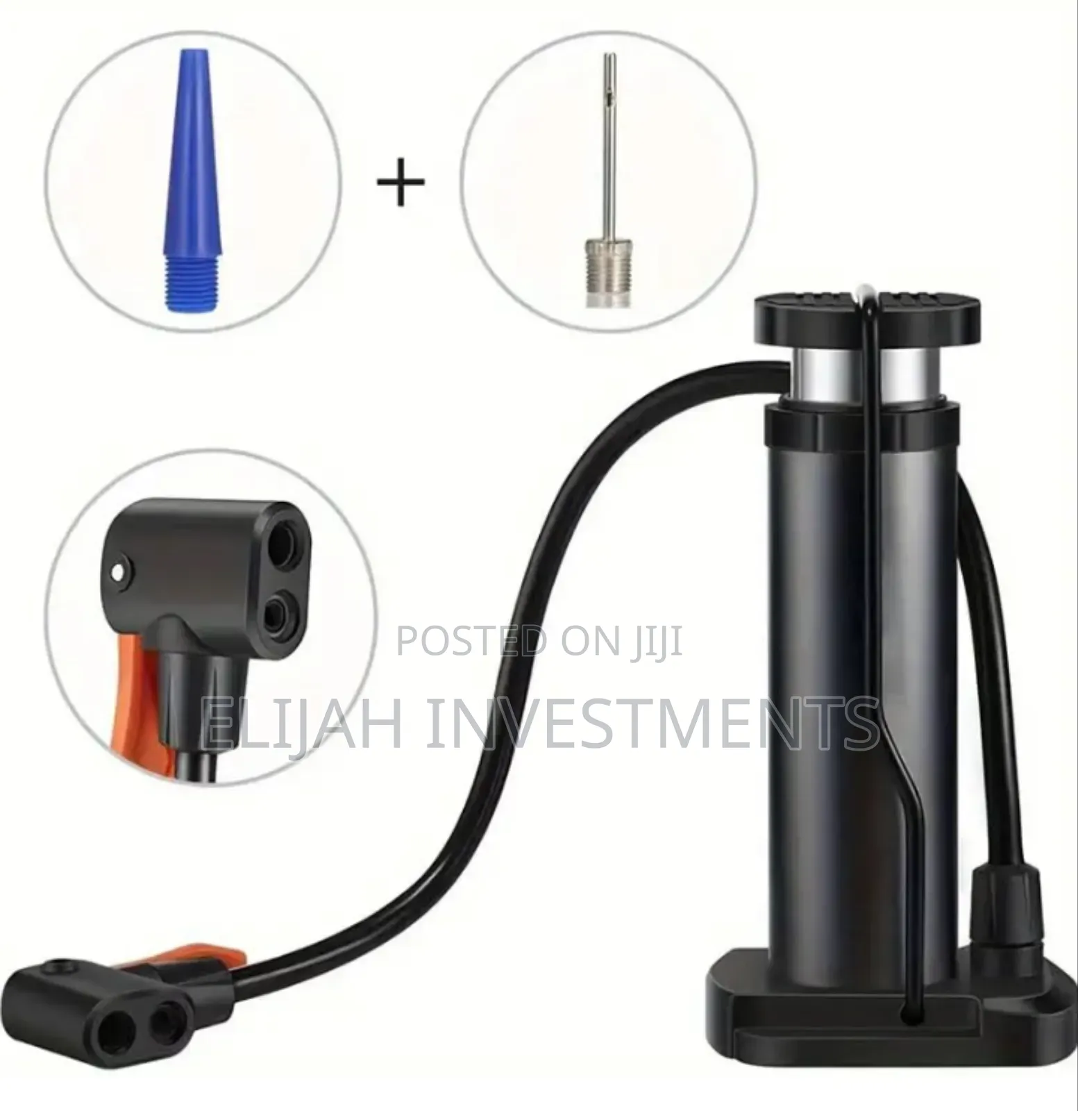 Heavy Duty Foot-Operated High-Pressure Air Pump