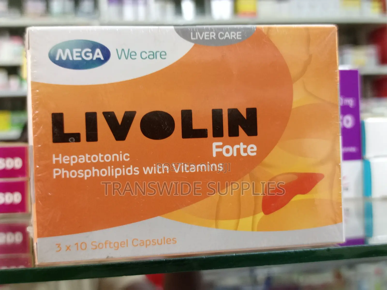 Livolin Forte 30 Softgel Caps - Perfect Liver Supplement