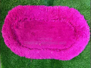 Oval Doormat Pink