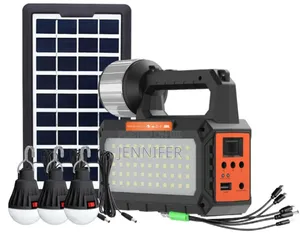 Solar Kit With 3 Lighting Bulbs