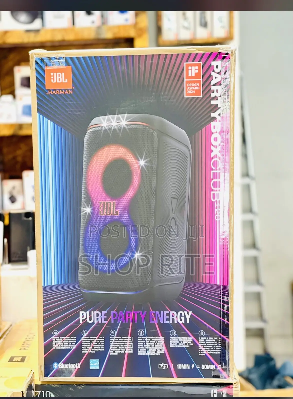 JBL Club 120 Original Bluetooth Rechargeable Speakers
