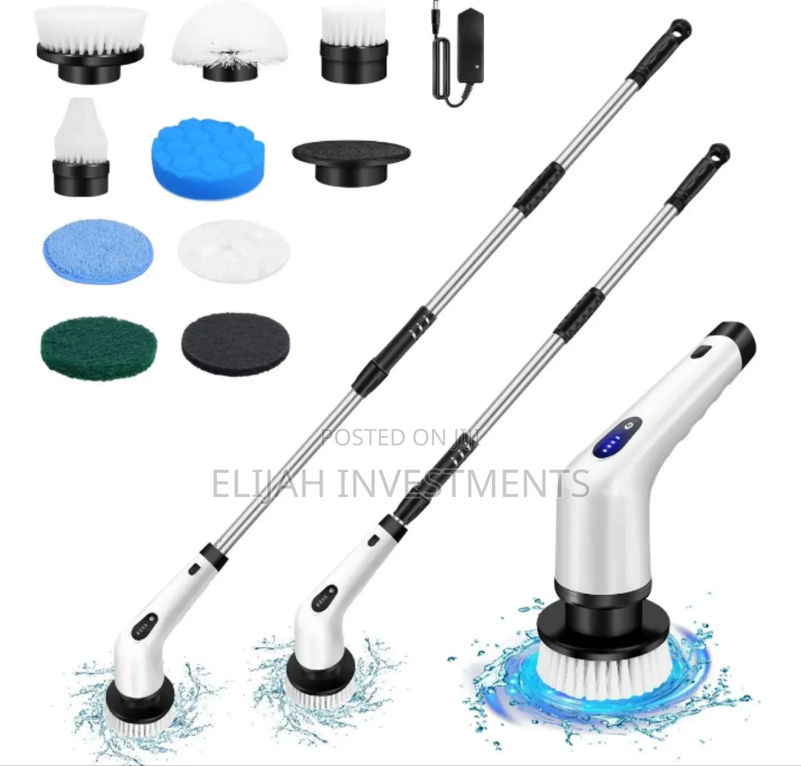 Abs Plastic Electric Spinning Scrubber Machine