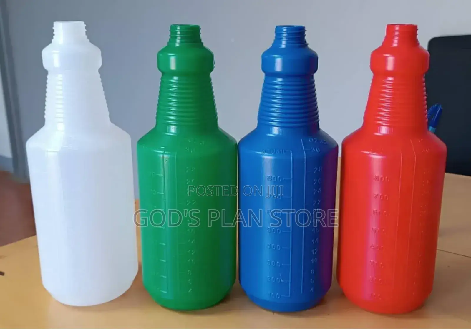 1000mls Trigger Plastic Spray Bottles 100pcs